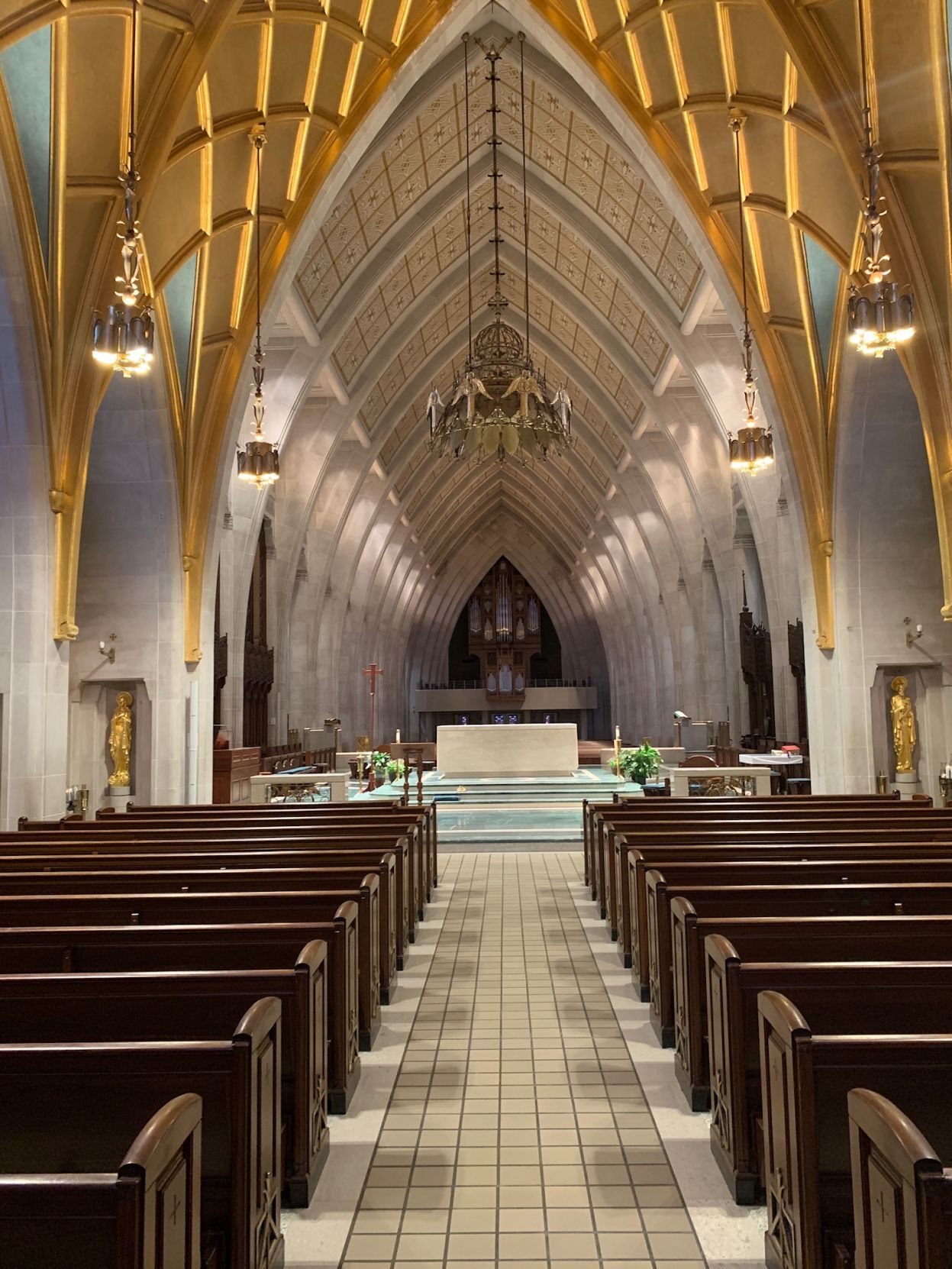 St. Joseph Catholic Cathedral gold leaf